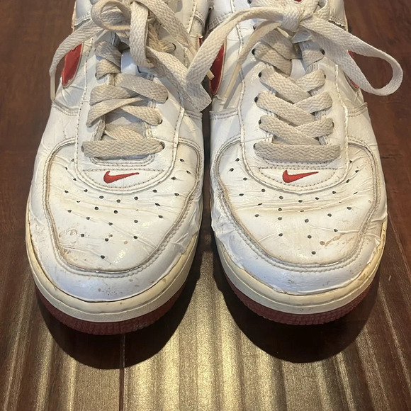 Nike sneakers size 8 Air Force 1 low Valentine 💌 - Picture 4 of 12